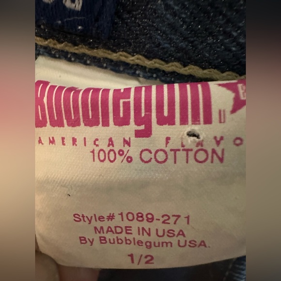 BUBBLEGUM | The Original Vintage Y2K Flared Denim Pants - Picture 4 of 6